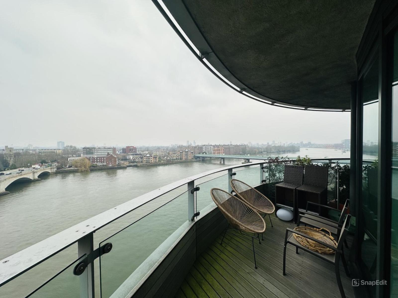 2-Bed Penthouse With Unique River Views - Located In London'S Iconic Building Ngoại thất bức ảnh