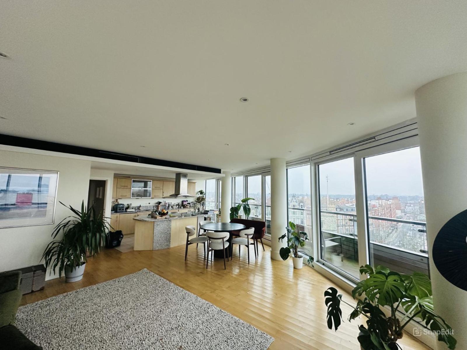 2-Bed Penthouse With Unique River Views - Located In London'S Iconic Building Ngoại thất bức ảnh