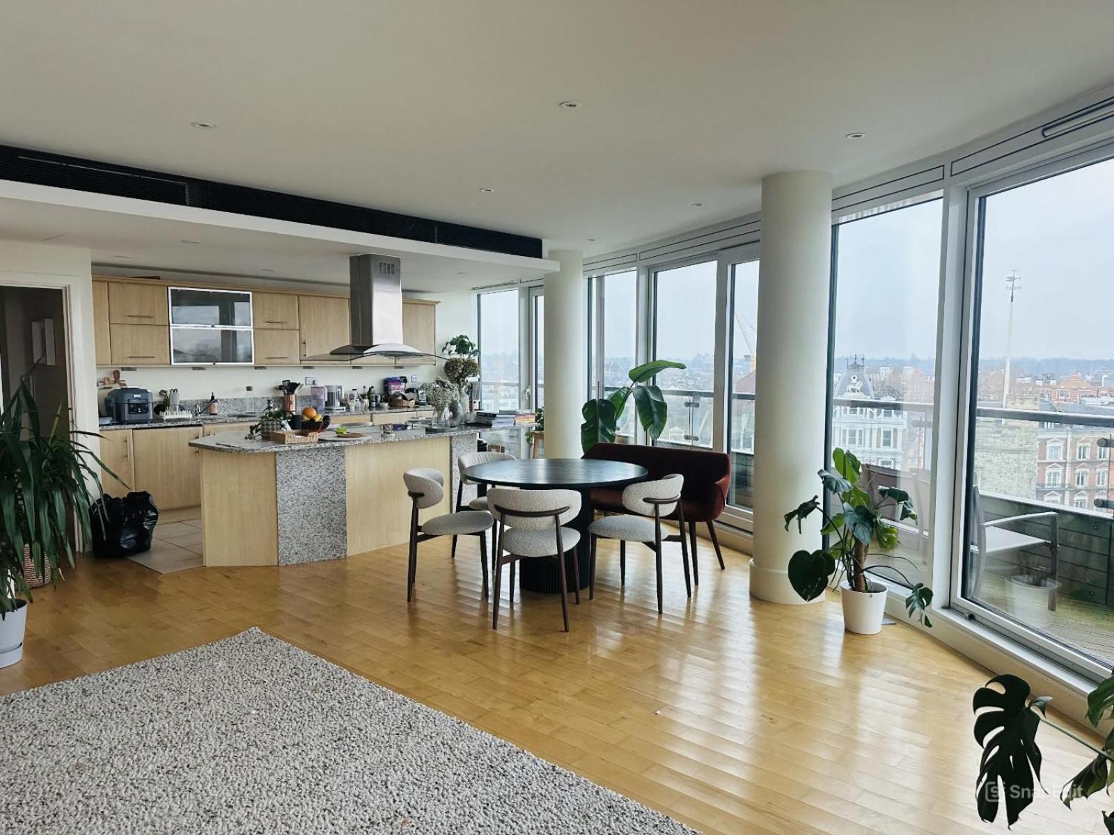 2-Bed Penthouse With Unique River Views - Located In London'S Iconic Building Ngoại thất bức ảnh